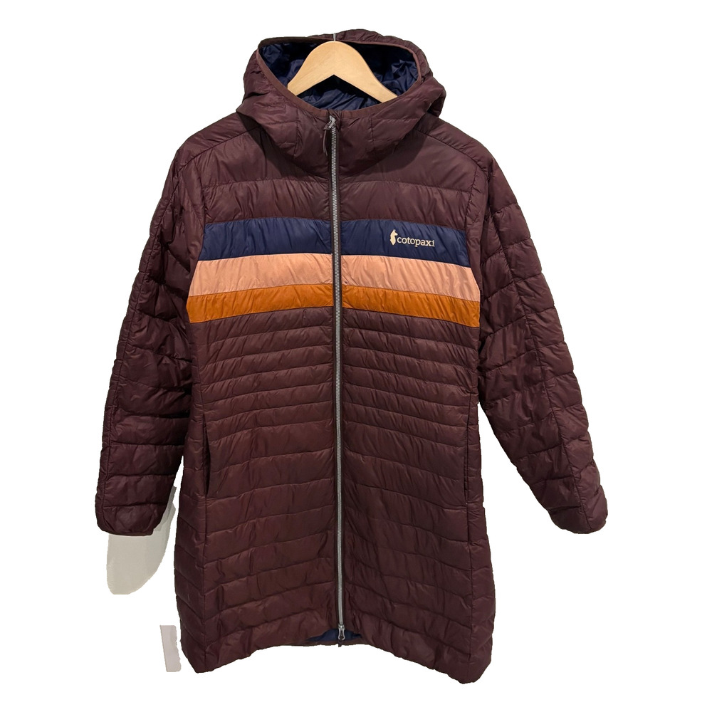 Cotopaxi Fuego Down Parka Women's LArge Striped
